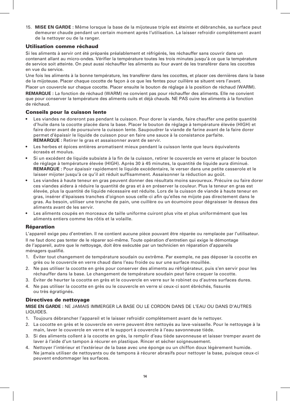 BELLA 13697 Cordless Warming Tray User Manual | Page 16 / 28