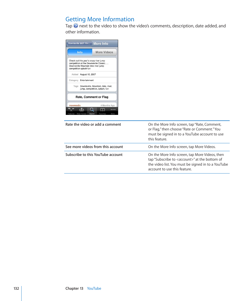 Getting more information, 132 getting more information | Apple iPhone 4G User Manual | Page 132 / 274