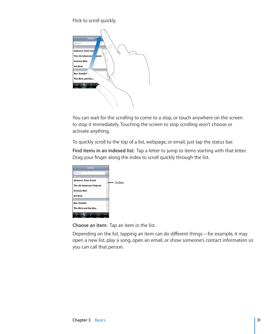 Apple iPhone 4G User Manual | Page 31 / 274