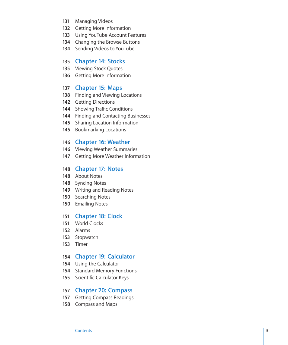 Apple iPhone 4G User Manual | Page 5 / 274