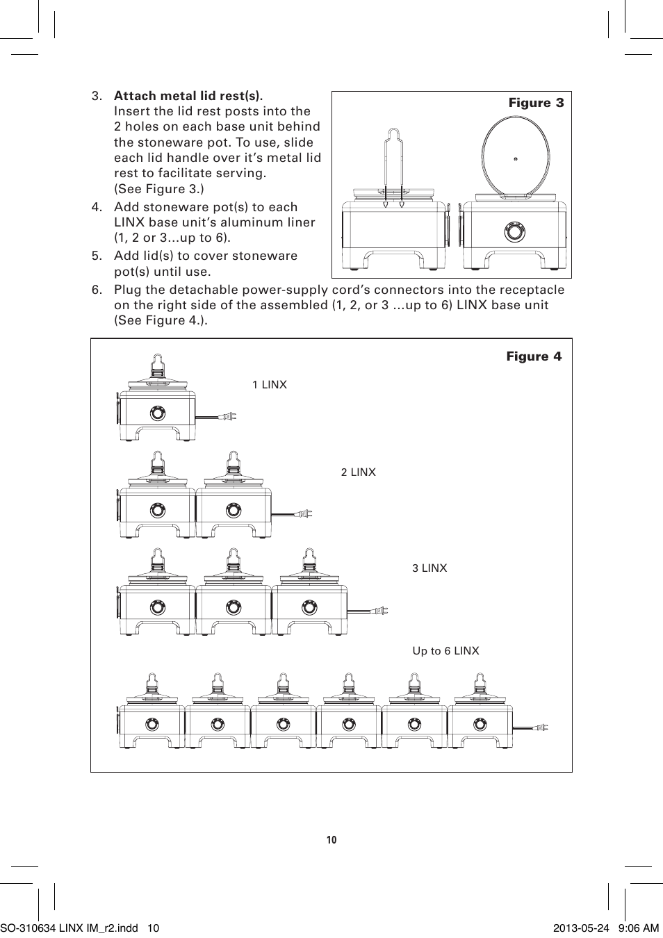 BELLA 14012 1 x 2.5 QT Linkable Slow Cooker System User Manual | Page 12 / 54