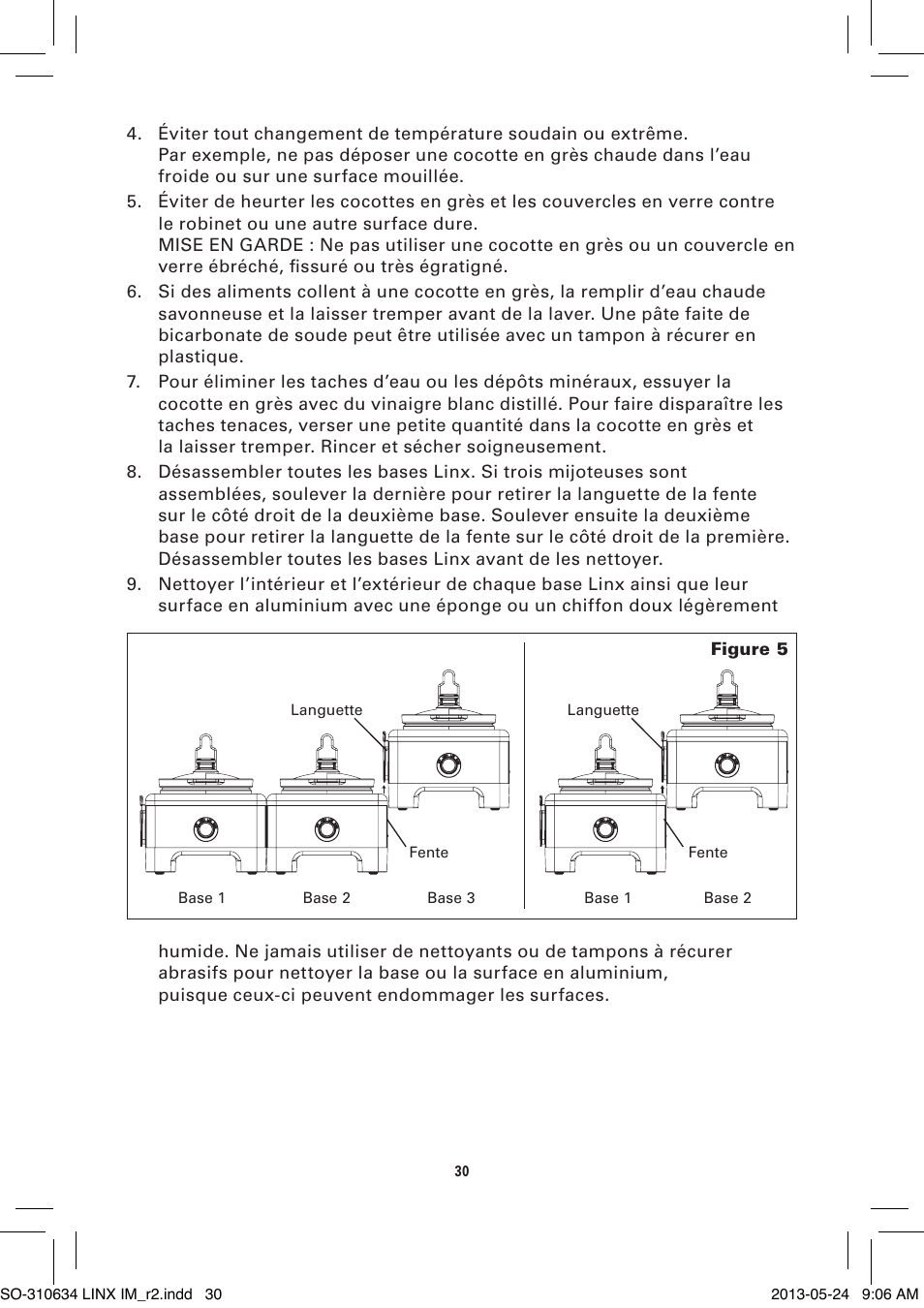 BELLA 14012 1 x 2.5 QT Linkable Slow Cooker System User Manual | Page 32 / 54