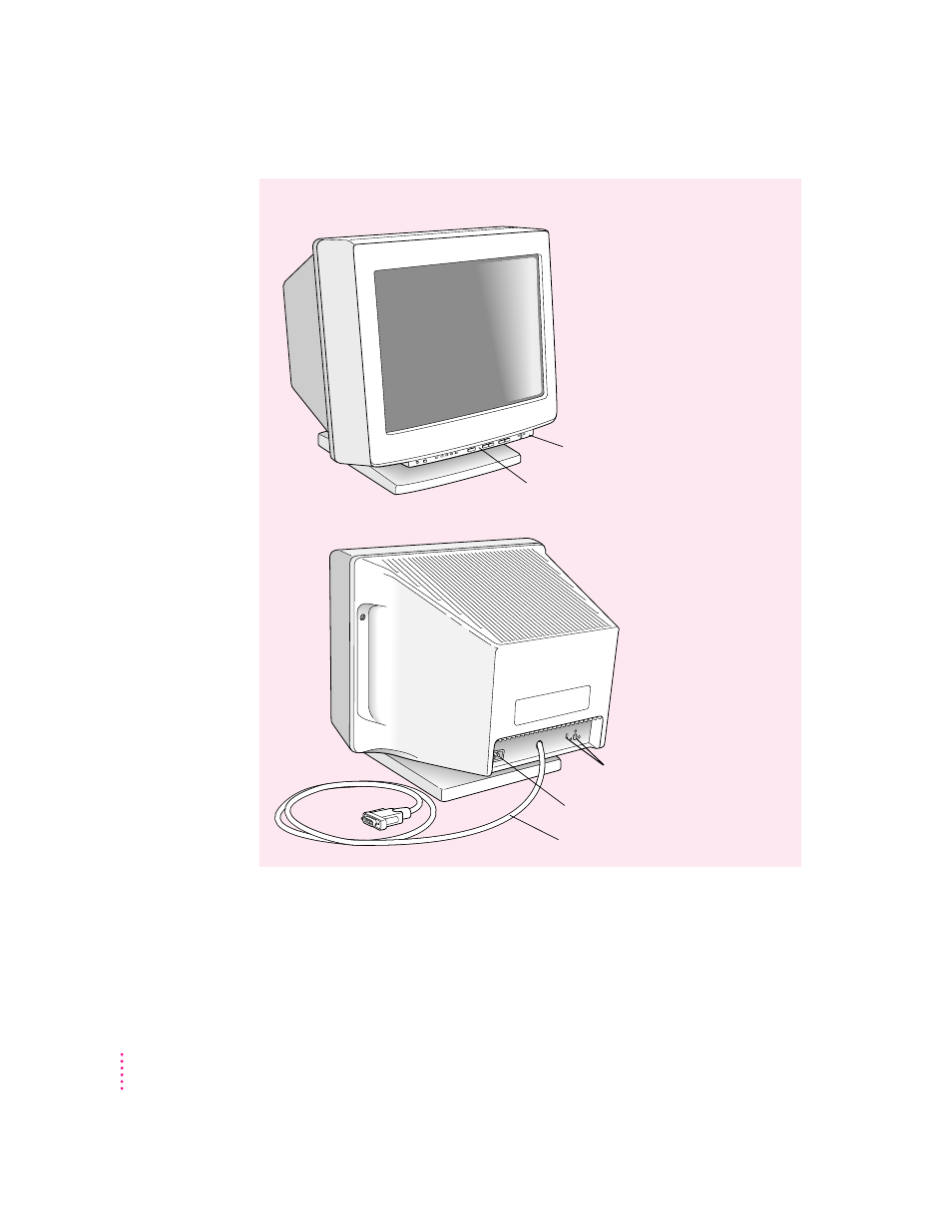 Your apple multiple scan 20 display at a glance | Apple Multiple Scan 20 Display User Manual | Page 10 / 55
