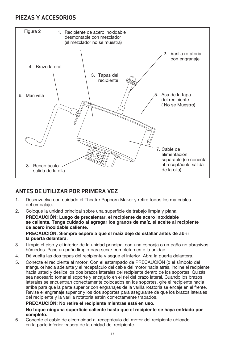 BELLA 13566 Theater Popcorn Maker User Manual | Page 19 / 28