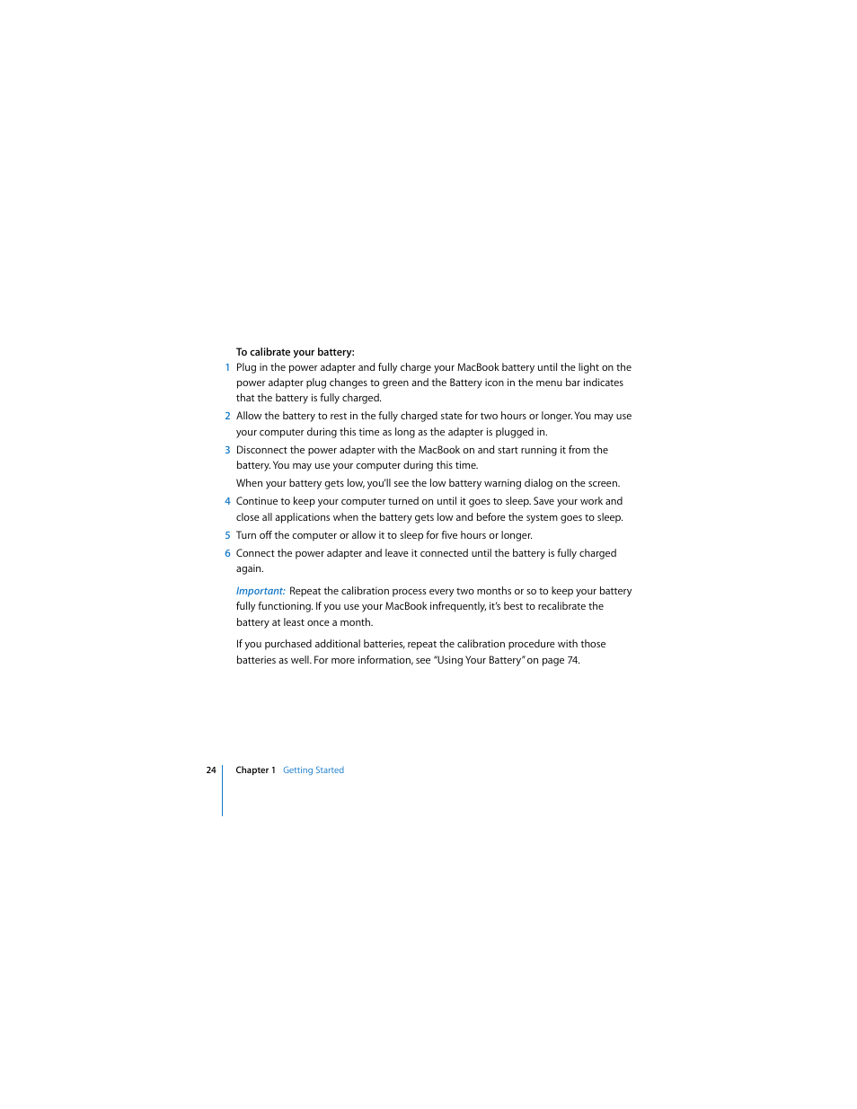 Apple MACBOOK User Manual | Page 24 / 138