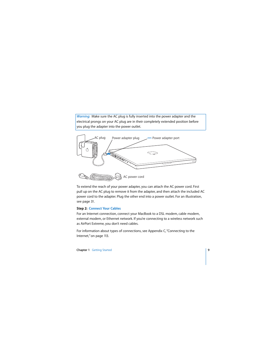 Apple MACBOOK User Manual | Page 9 / 138