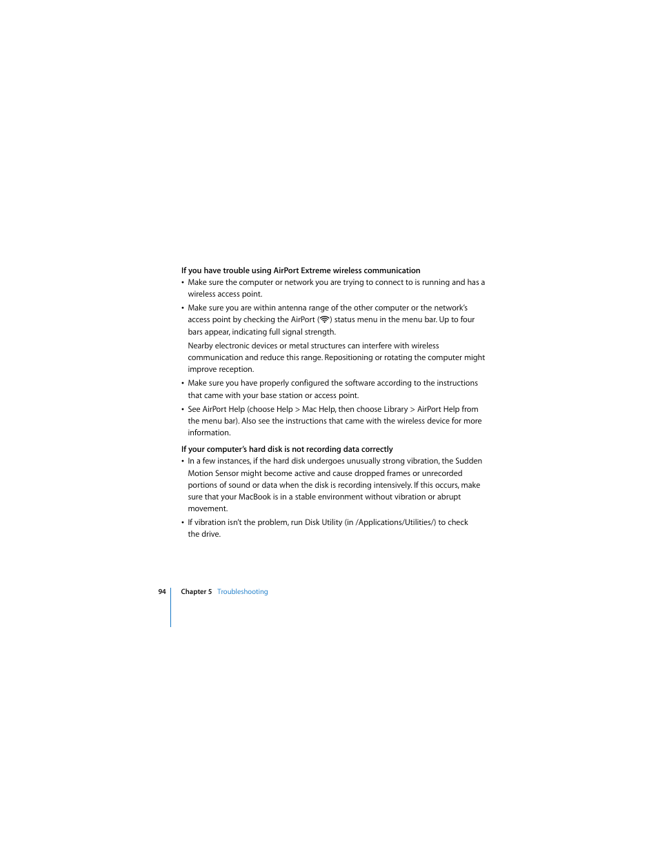 Apple MACBOOK User Manual | Page 94 / 138