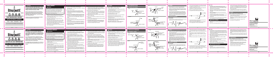 BernzOmatic BZ4600SW User Manual | 2 pages