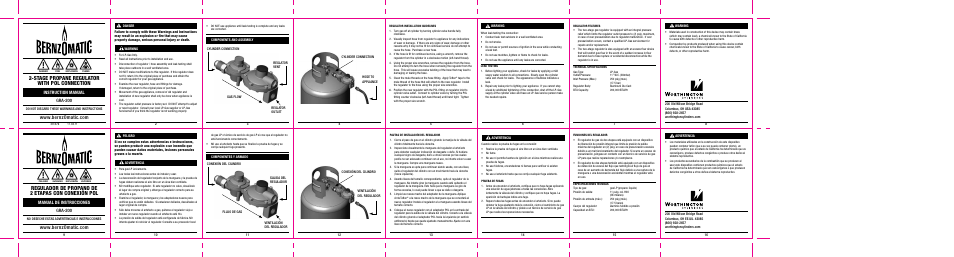 BernzOmatic GRA-200 User Manual | 2 pages