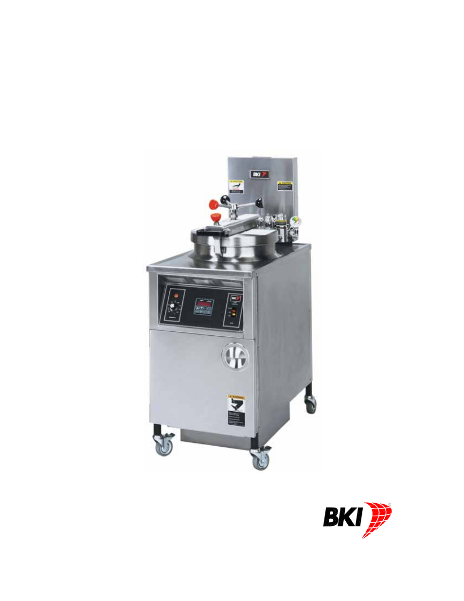 BKI LPF-FC Electric Pressure Fryer User Manual | 40 pages
