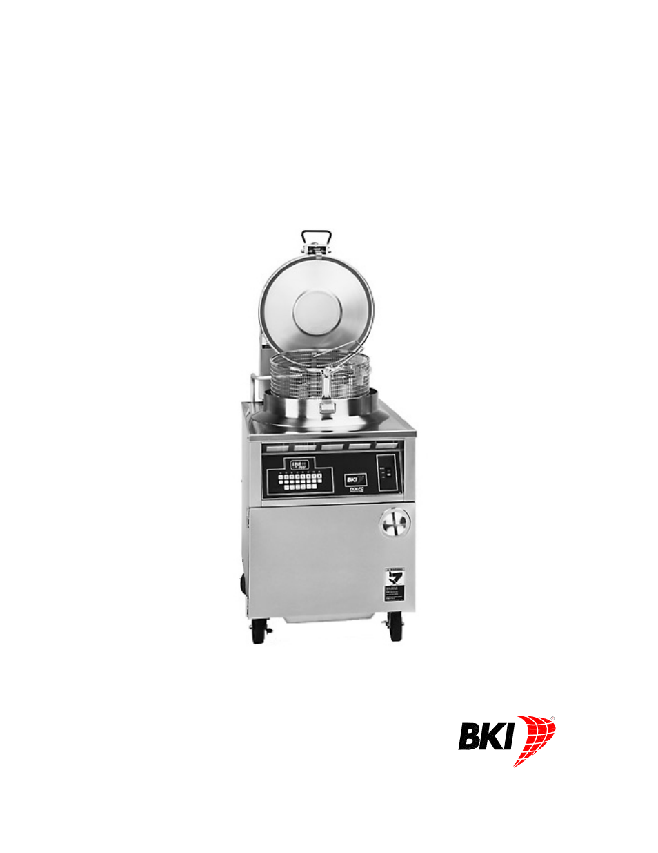 BKI FKM-FC Electric Pressure Fryer User Manual | 40 pages