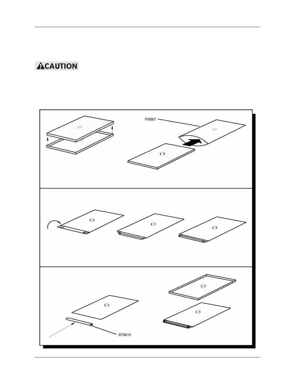 Filter pad replacement | BKI BLF-FC Automatic Lift Fryer User Manual | Page 29 / 32