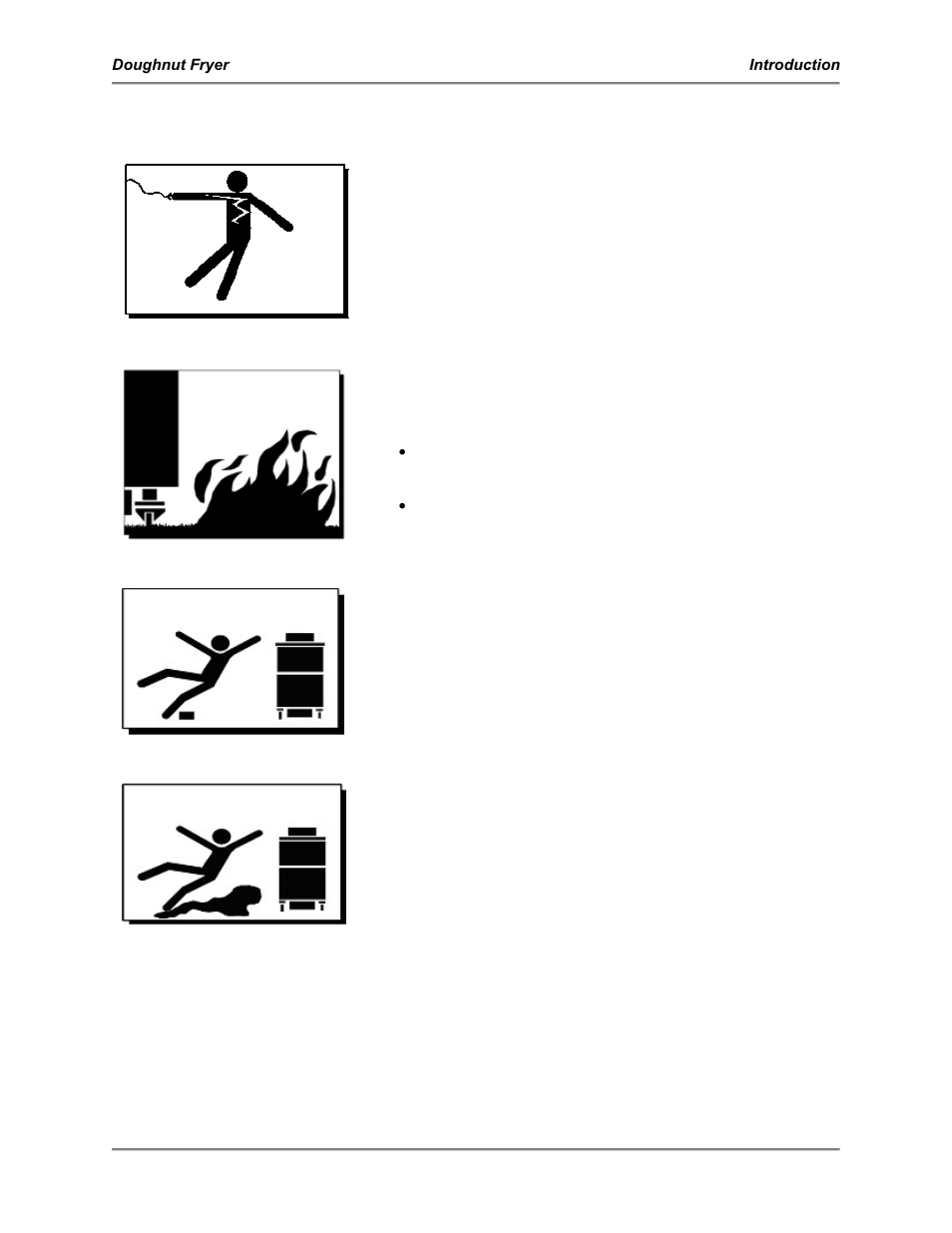 Safe work practices | BKI DNF-F Doughnut Fryer User Manual | Page 5 / 24