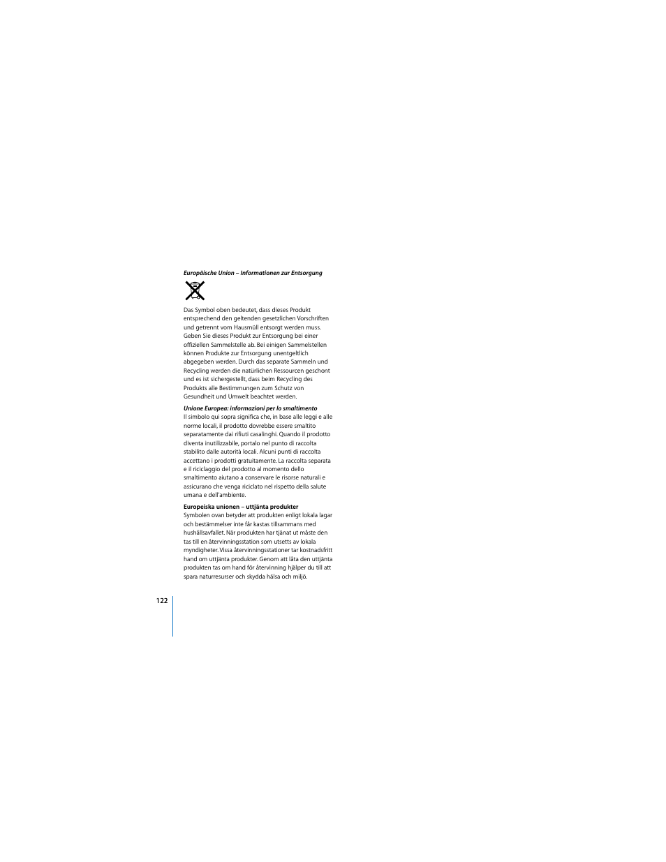 Apple Cinema Display User Manual | Page 122 / 122