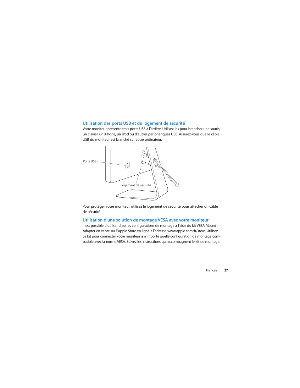 Apple Cinema Display User Manual | Page 27 / 122