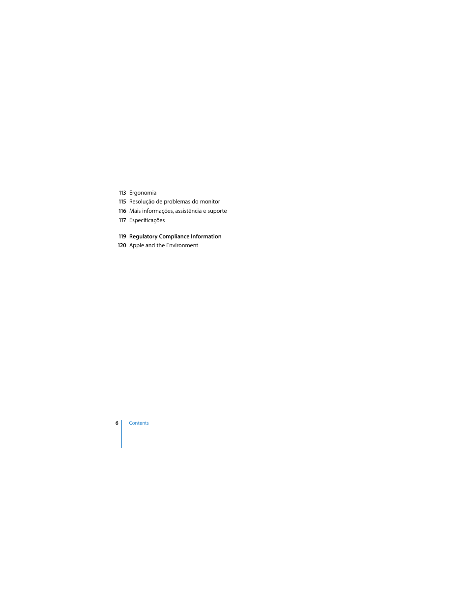 Apple Cinema Display User Manual | Page 6 / 122