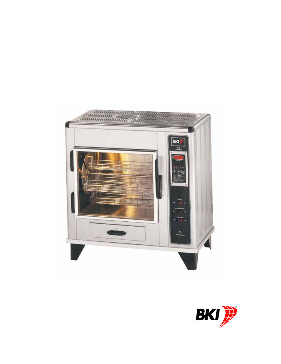 BKI FS Countertop Rotisserie Oven User Manual | 16 pages
