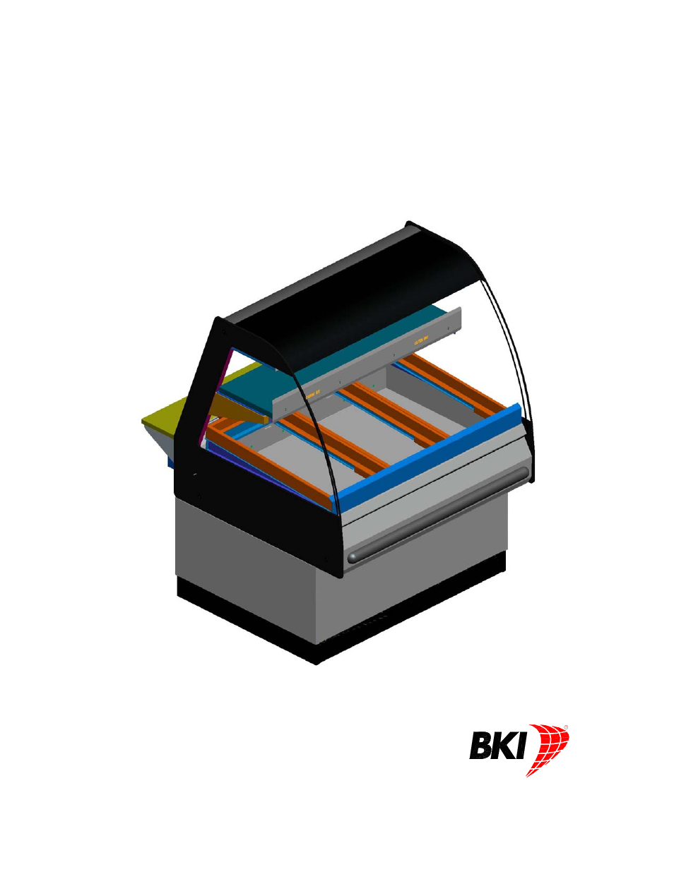 BKI TDCG Tiered Display Merchandiser User Manual | 24 pages