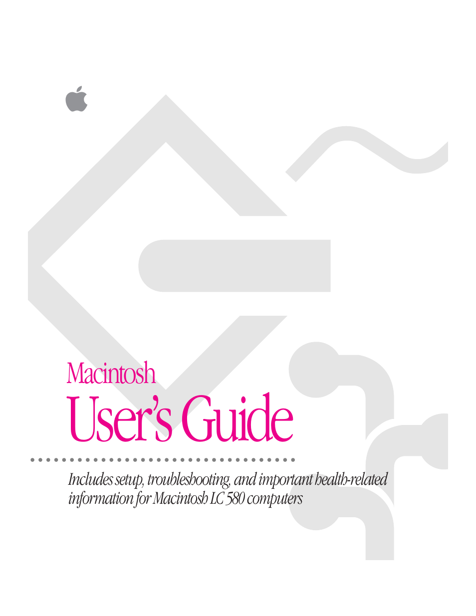 Apple Macintosh LC 580 User Manual | 114 pages