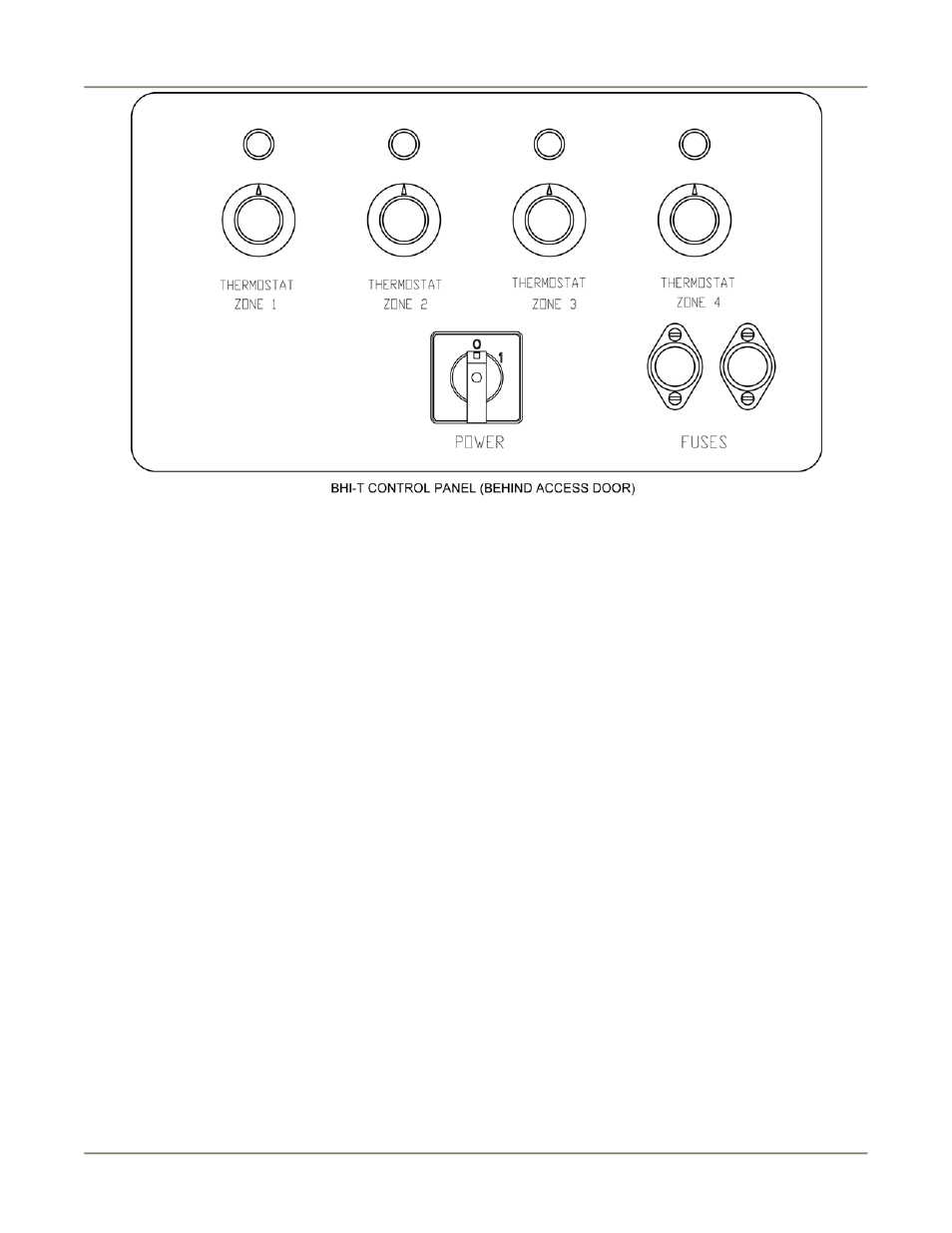 Unit startup and preheating, Temperature adjustment | BKI BHI-T Hot Deli Display Island User Manual | Page 9 / 16
