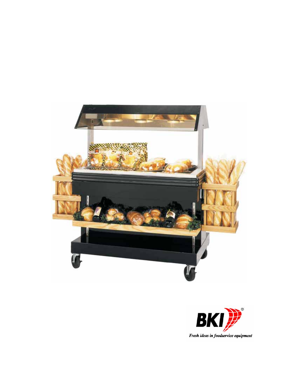 BKI MM6 Mobile Merchandiser User Manual | 12 pages