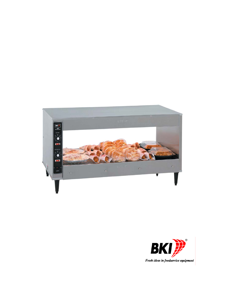 BKI SM75 Sandwich Merchandiser User Manual | 16 pages