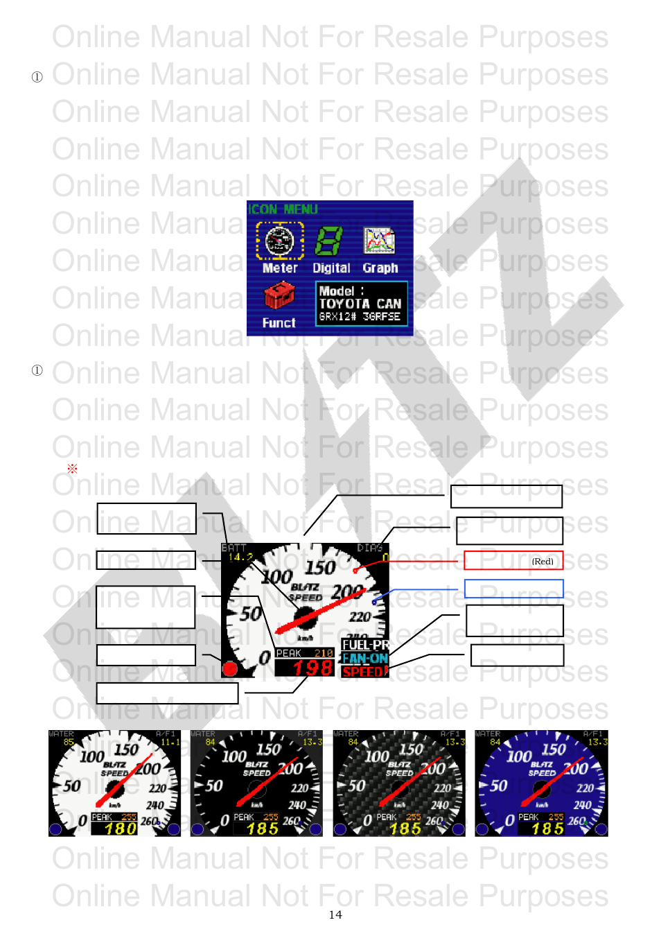 Online manual not for resale purposes | BLITZ R-VIT i-Color User Manual | Page 15 / 19