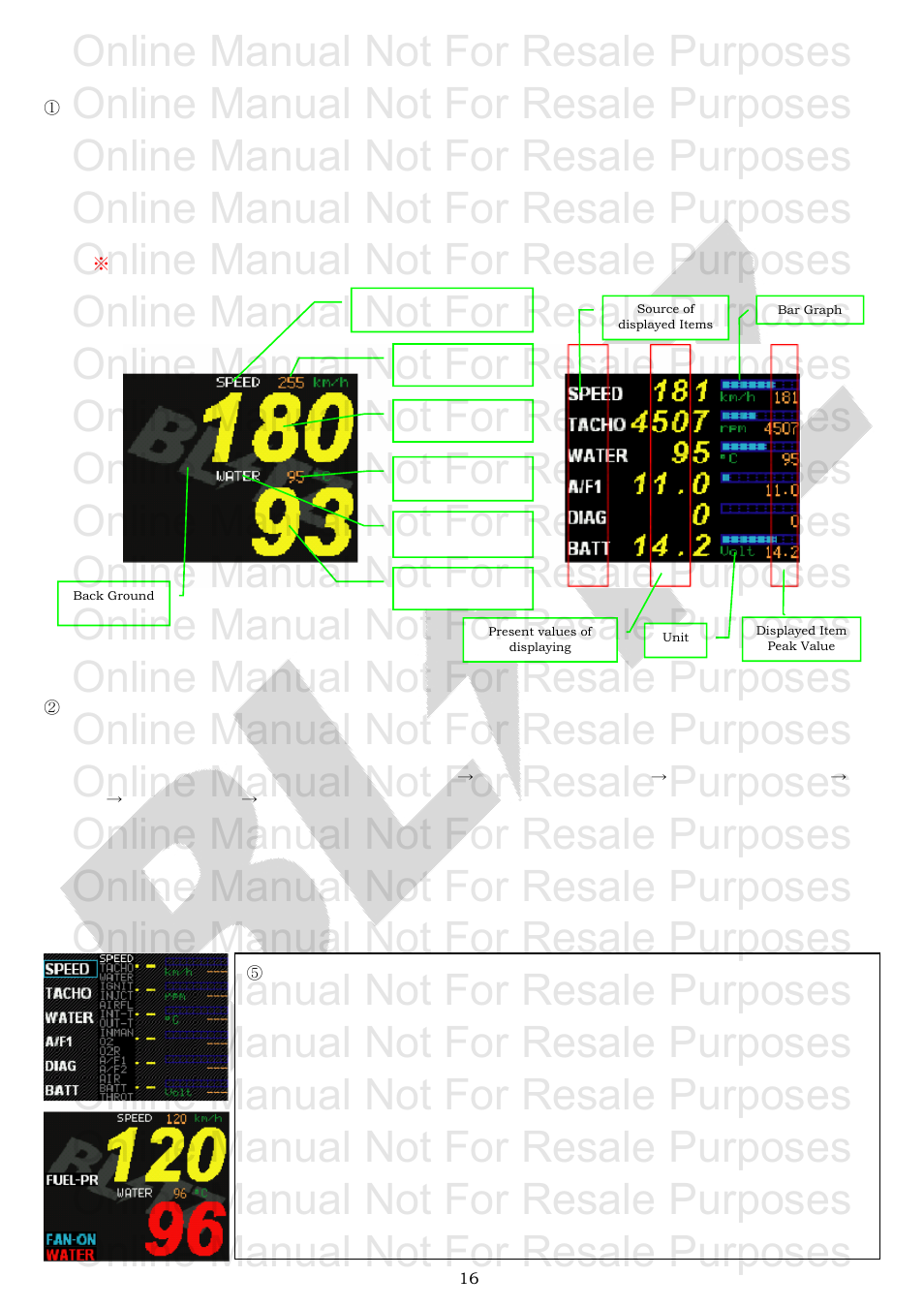 Online manual not for resale purposes | BLITZ R-VIT i-Color User Manual | Page 17 / 19