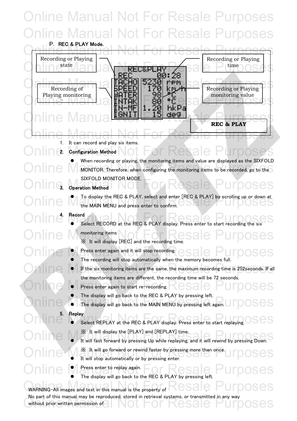 Online manual not for resale purposes | BLITZ R-VIT Type 1 User Manual | Page 23 / 29