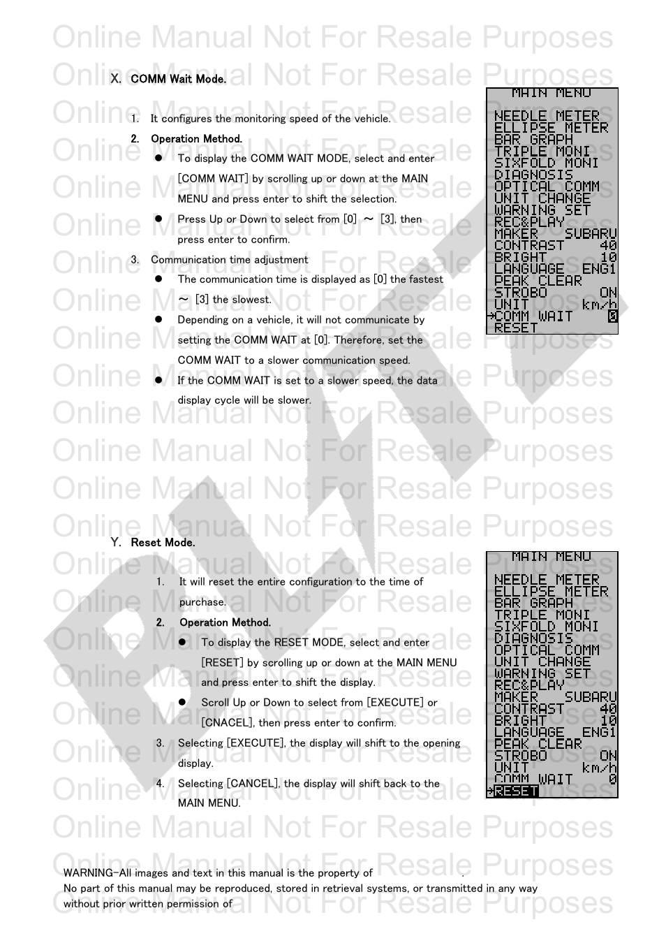 Online manual not for resale purposes | BLITZ R-VIT Type 1 User Manual | Page 27 / 29