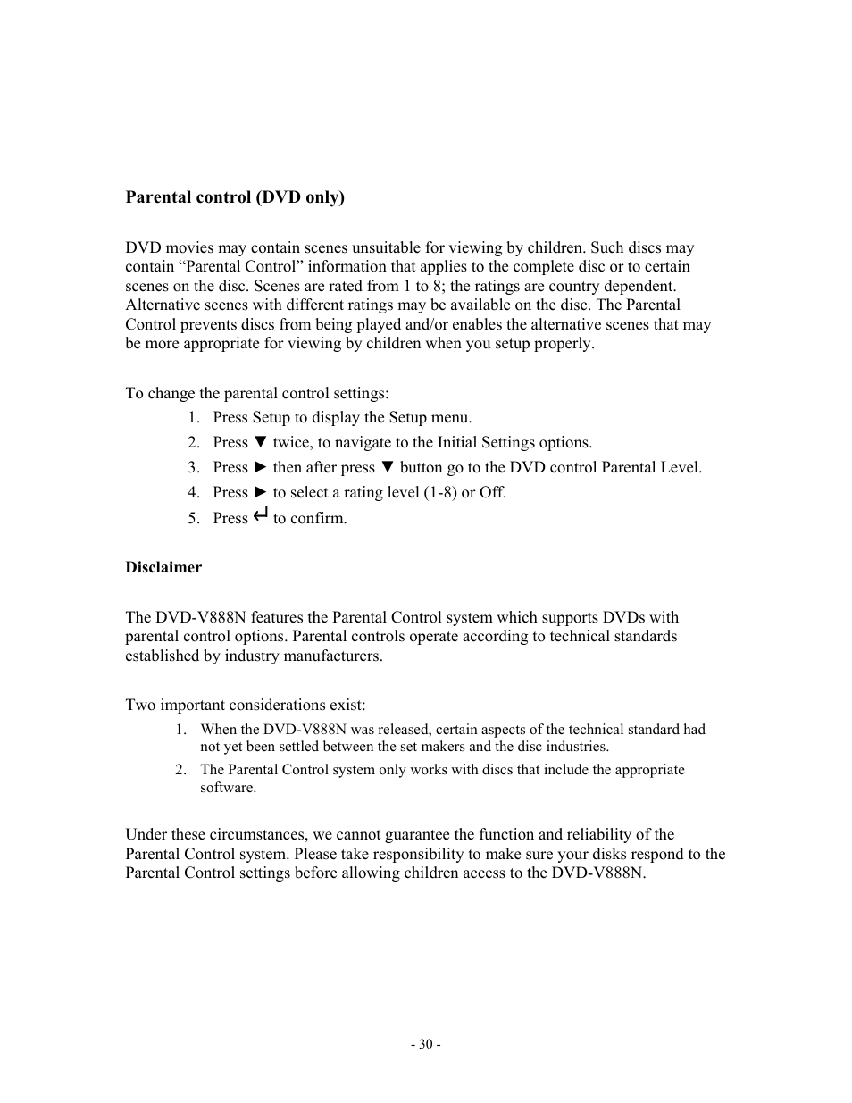 MOMITSU V888N User Manual | Page 31 / 65