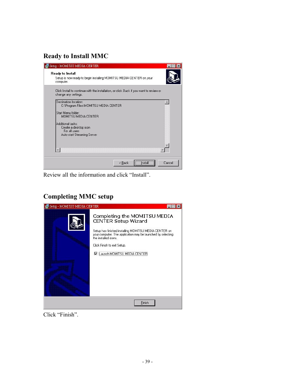 MOMITSU V888N User Manual | Page 40 / 65