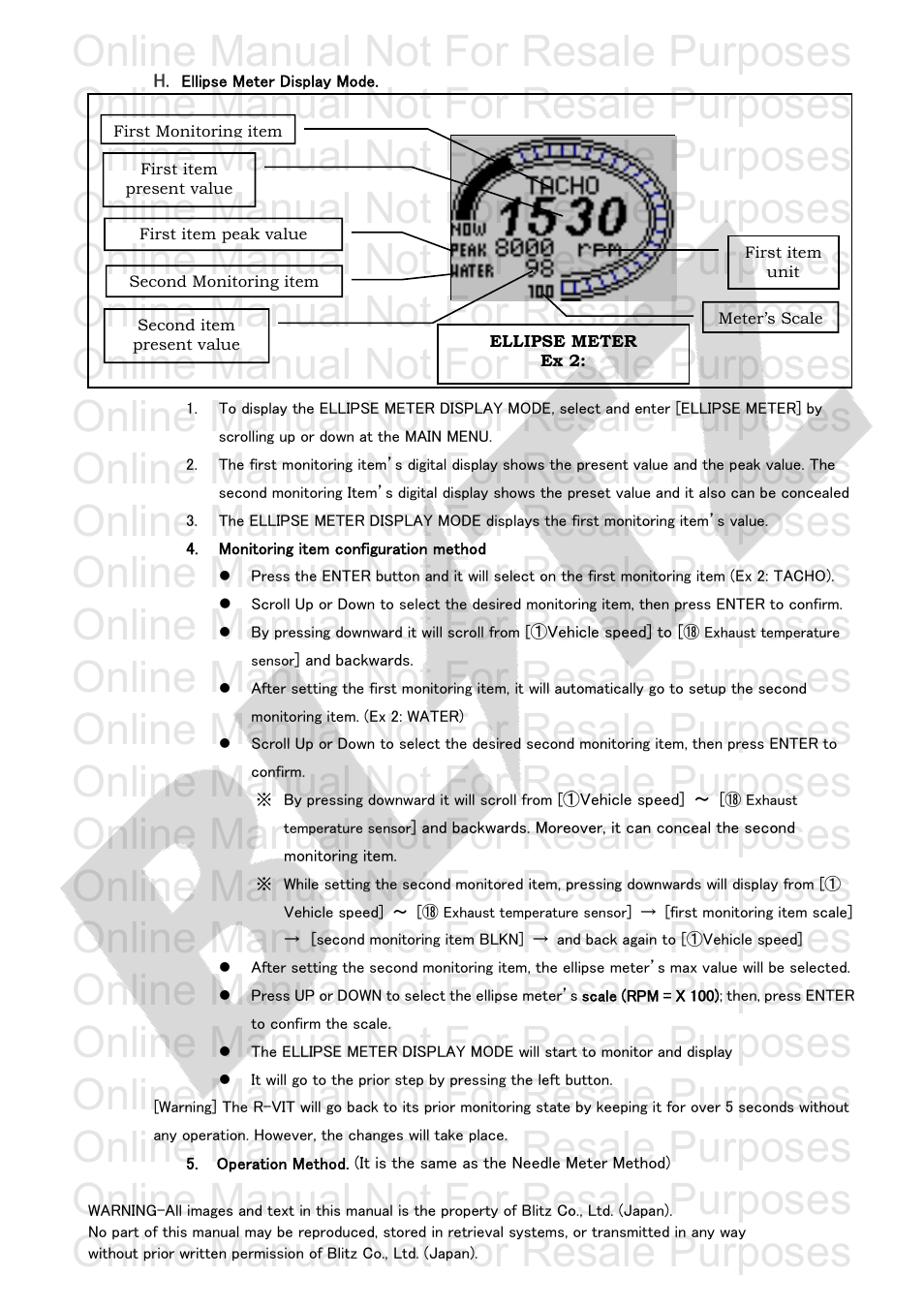 Online manual not for resale purposes | BLITZ R-VIT Type 2 User Manual | Page 13 / 29