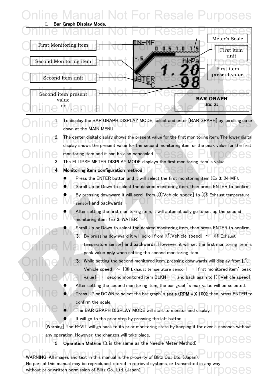 Online manual not for resale purposes | BLITZ R-VIT Type 2 User Manual | Page 14 / 29