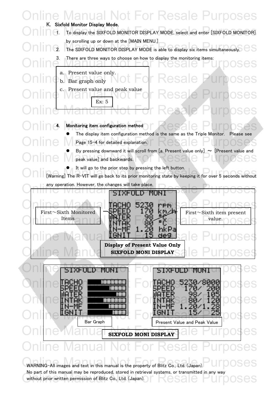 Online manual not for resale purposes | BLITZ R-VIT Type 2 User Manual | Page 17 / 29