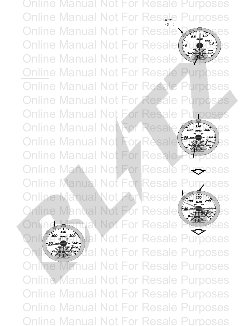 Online manual not for resale purposes | BLITZ DCII Meters User Manual | Page 7 / 10