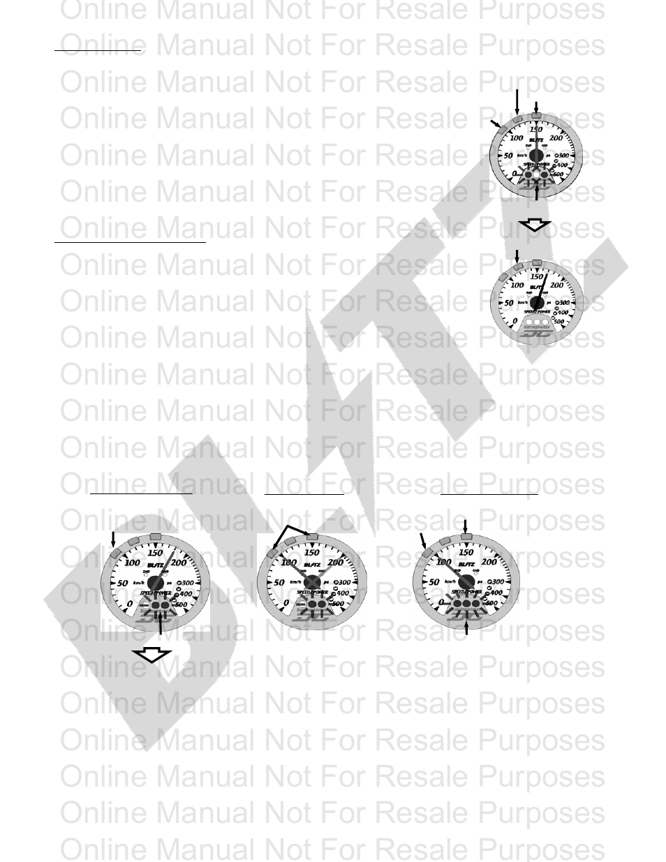 Online manual not for resale purposes | BLITZ DCII Meters User Manual | Page 8 / 10