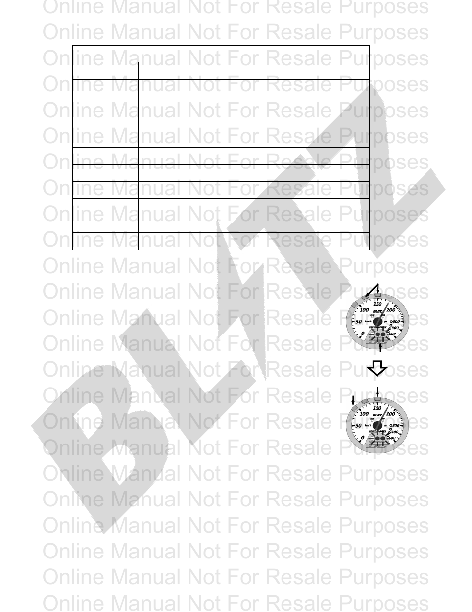 Online manual not for resale purposes | BLITZ DCII Meters User Manual | Page 9 / 10