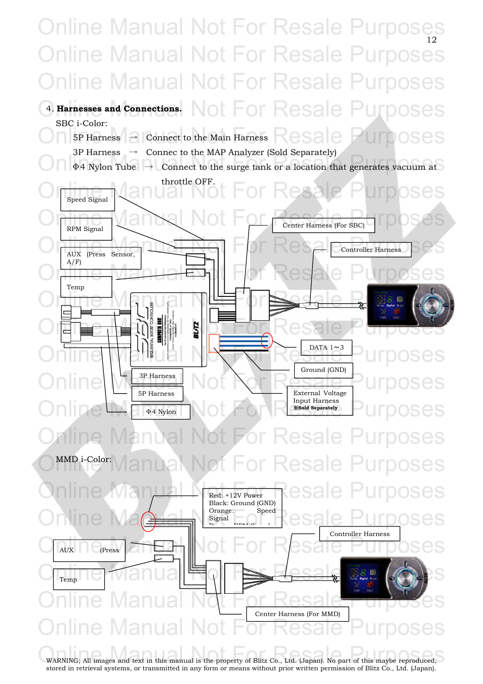 Online manual not for resale purposes | BLITZ SBC i-Color User Manual | Page 13 / 42