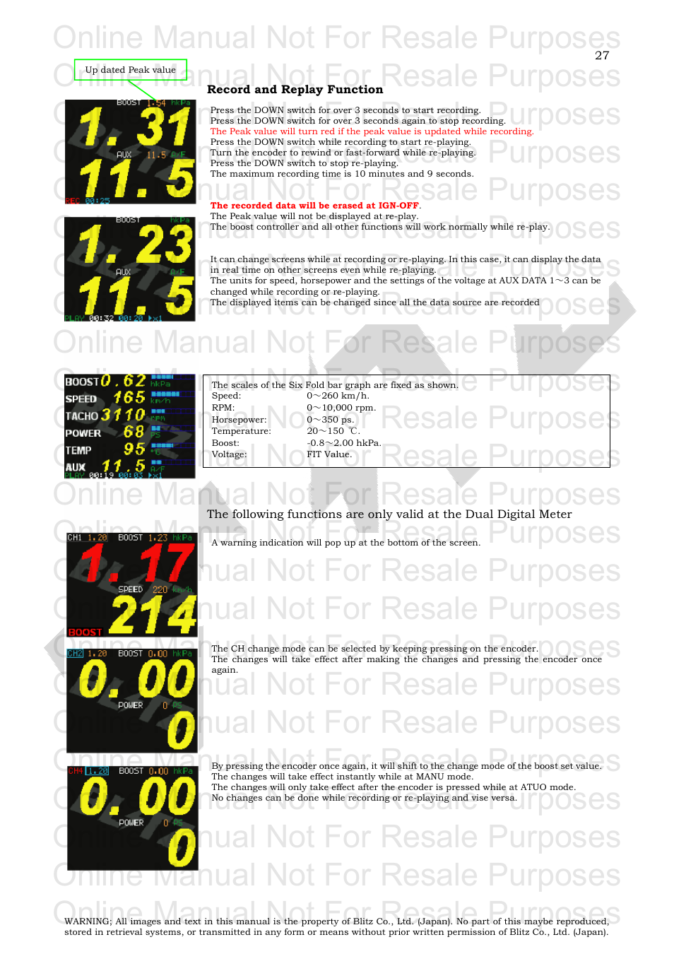 Online manual not for resale purposes | BLITZ SBC i-Color User Manual | Page 28 / 42