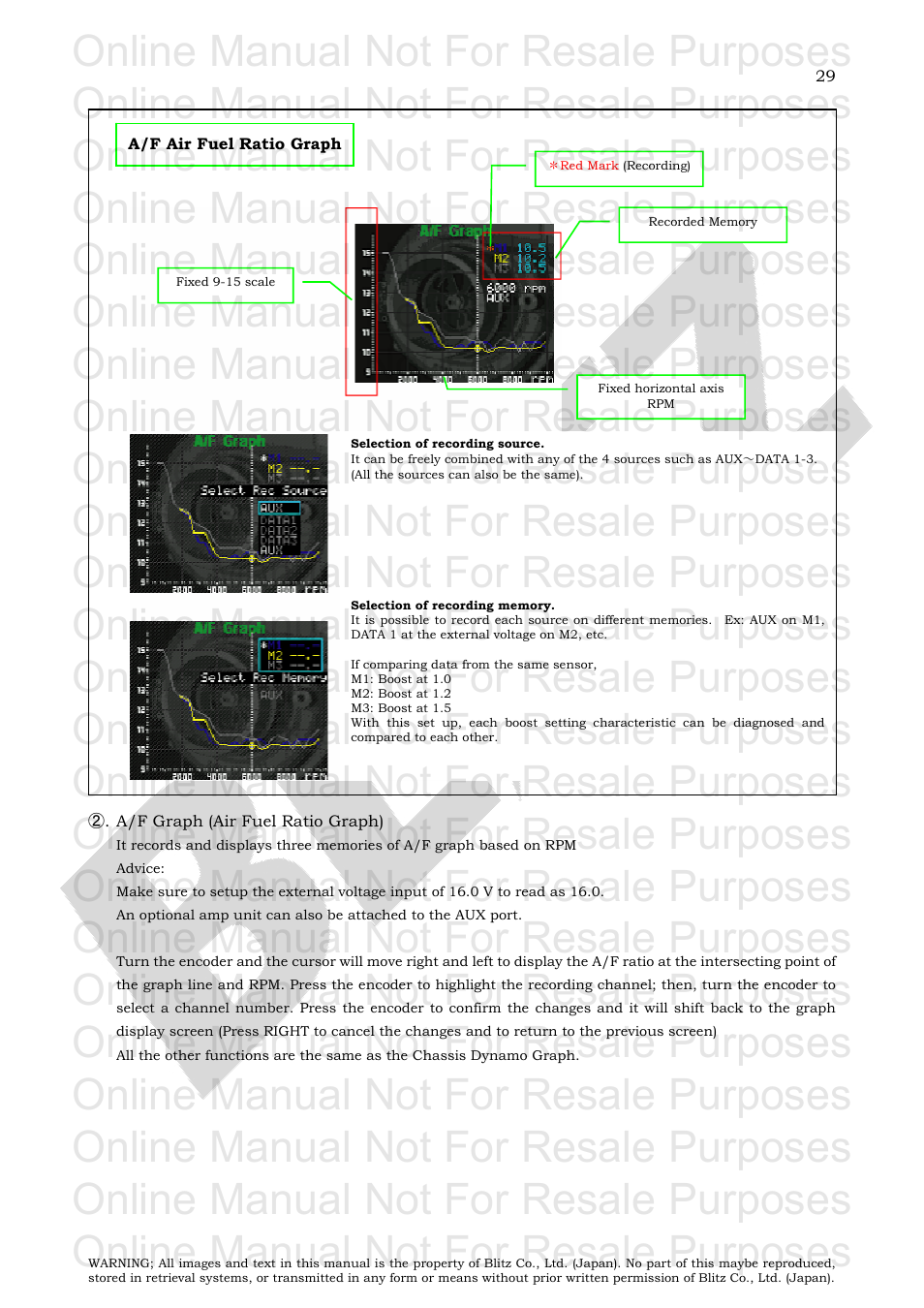 Online manual not for resale purposes | BLITZ SBC i-Color User Manual | Page 30 / 42
