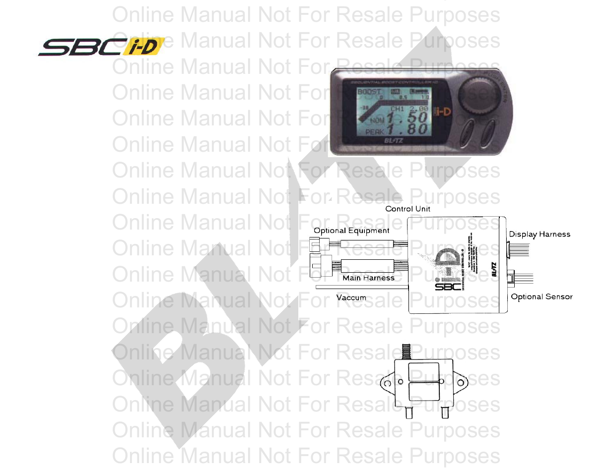 BLITZ SBC i-D III User Manual | 14 pages