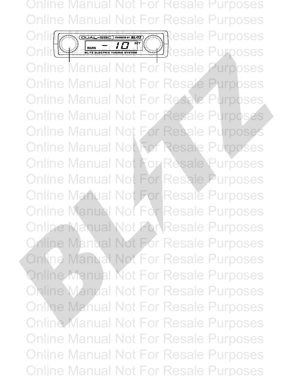 Online manual not for resale purposes | BLITZ Dual SBC Spec R & S User Manual | Page 11 / 12