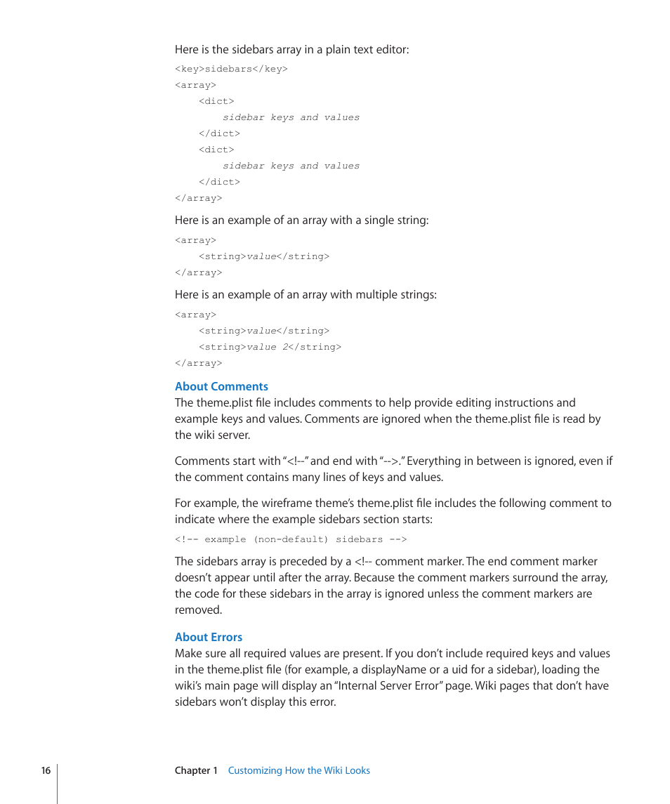 Apple Mac OS X Server (Extending Your Wiki Server For Version 10.5 Leopard) User Manual | Page 16 / 45