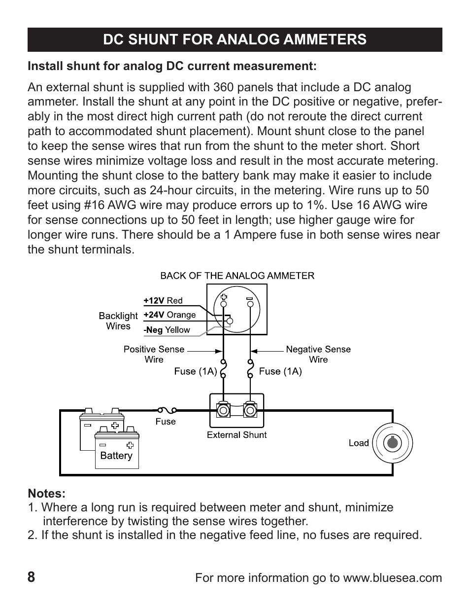 Blue Sea Systems 1408 M-Series Dual Circuit Plus, Main + 3 Position CLB Vertical User Manual | Page 10 / 20