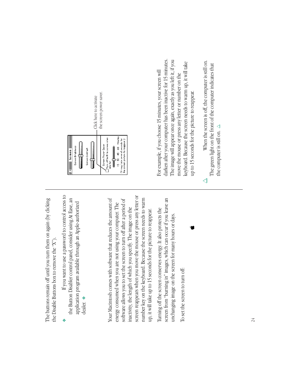 Saving energy | Apple Macintosh LC 550 User Manual | Page 29 / 37