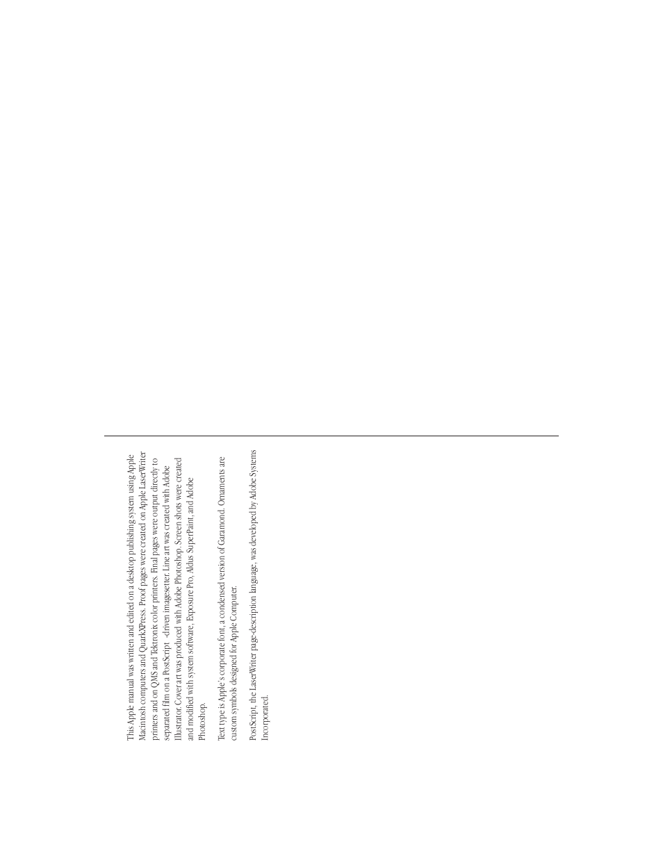 The apple publishing system | Apple Macintosh LC 550 User Manual | Page 36 / 37