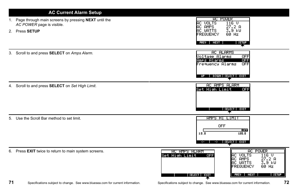 Blue Sea Systems 1801 Vessel Systems Monitor VSM 422 User Manual | Page 38 / 50