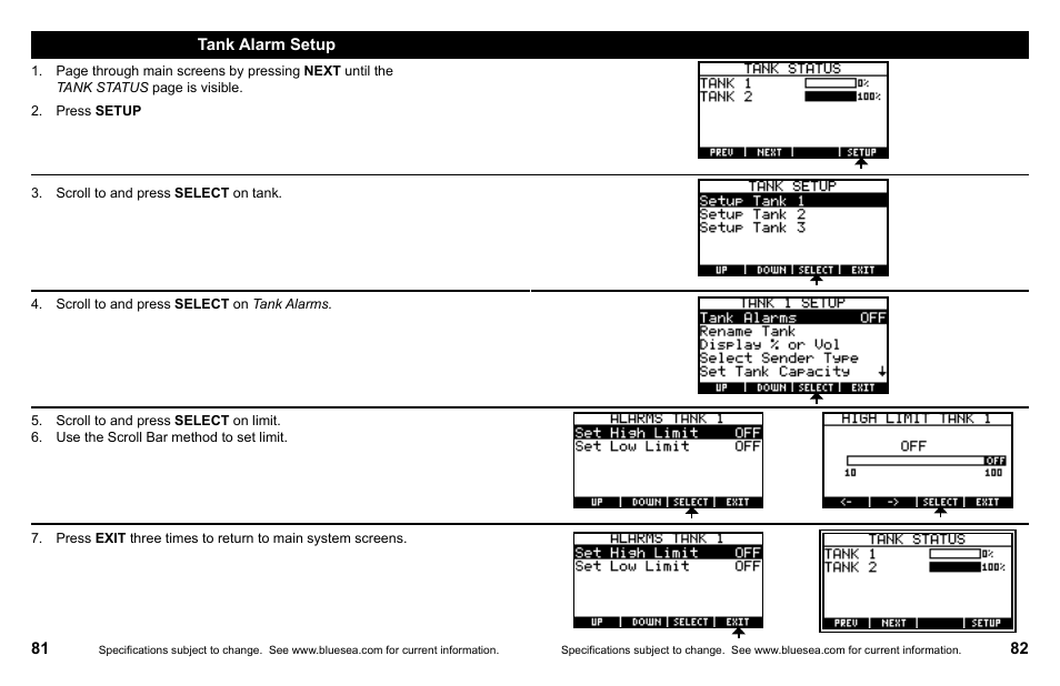 Blue Sea Systems 1801 Vessel Systems Monitor VSM 422 User Manual | Page 43 / 50