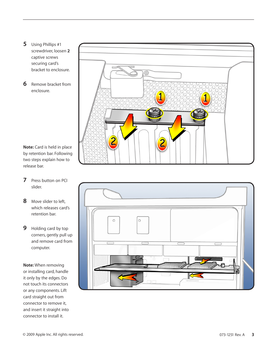 Apple Mac Pro RAID Card and Battery User Manual | Page 3 / 6